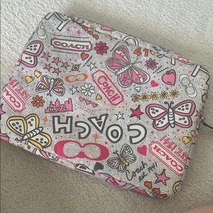 Coach laptop case